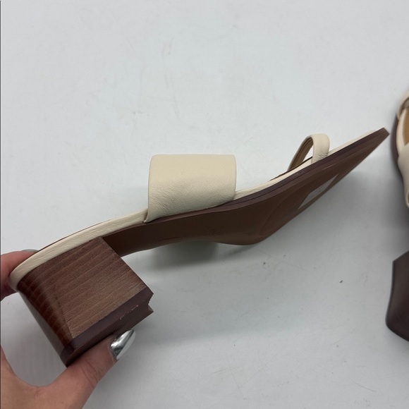 Madewell The Kaitlin Sandal Ecru Size 9 - Picture 14 of 16